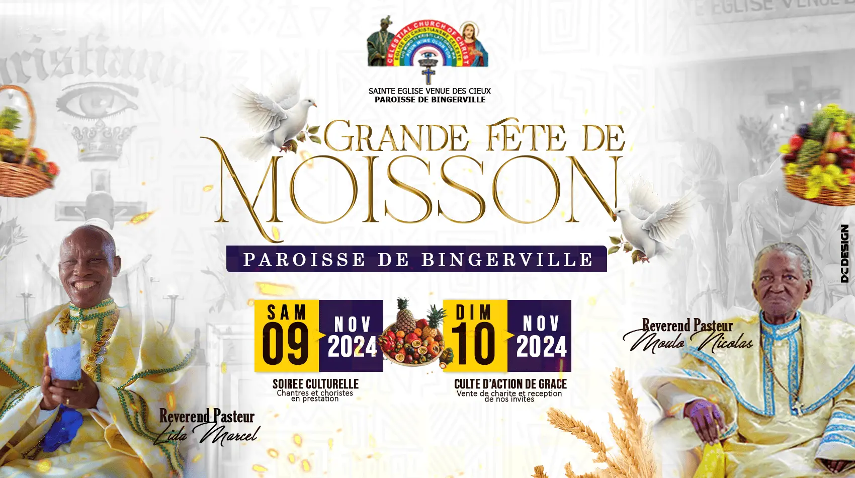 Affiche Paroisse de Bingerville